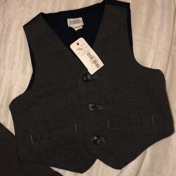 Gymboree Baby Boy Vest & Pant Set 6-12mth - Picture 3 of 8